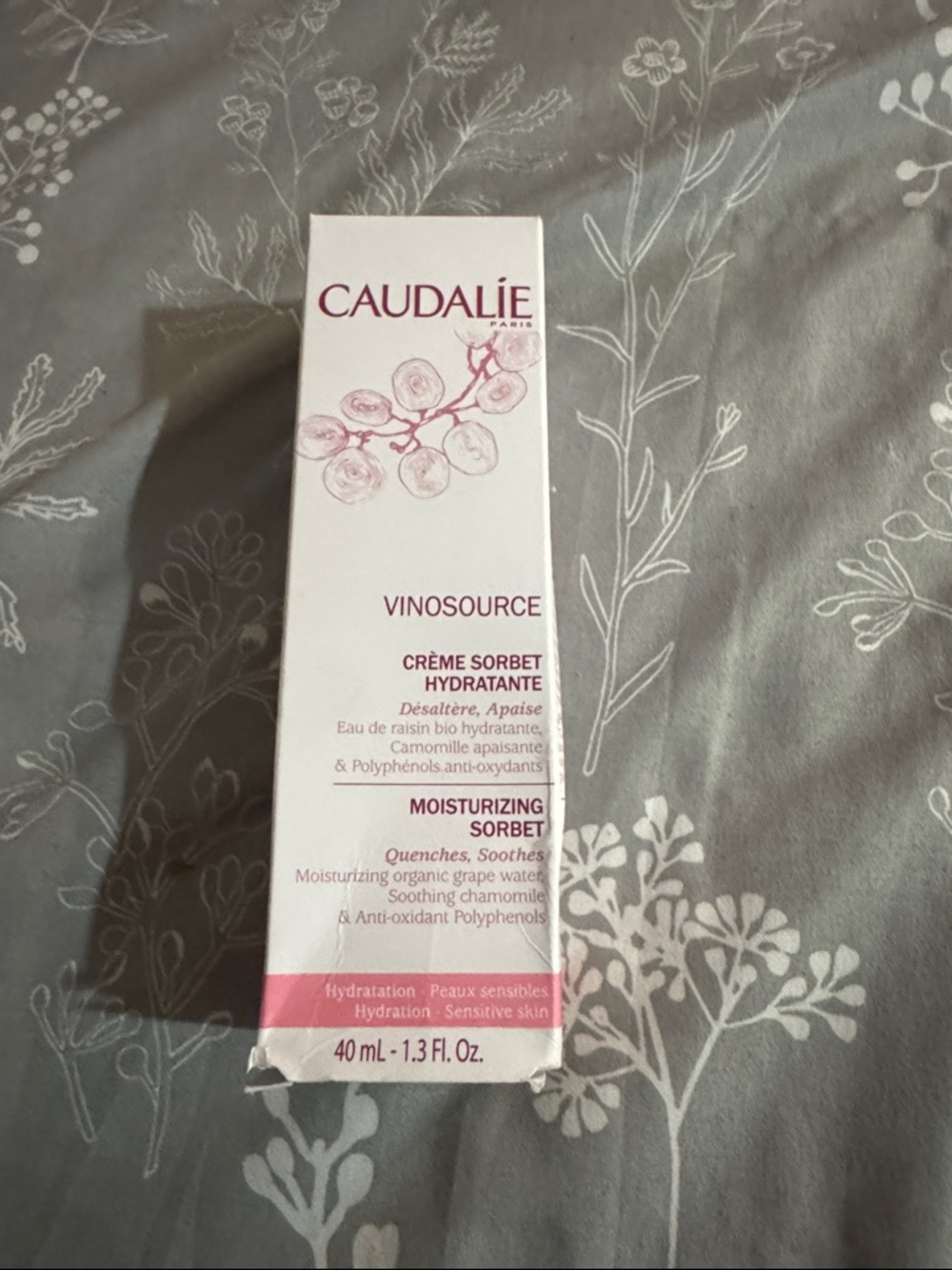 Caudalie Vinosource Moisturizing Sorbet - White/Pink